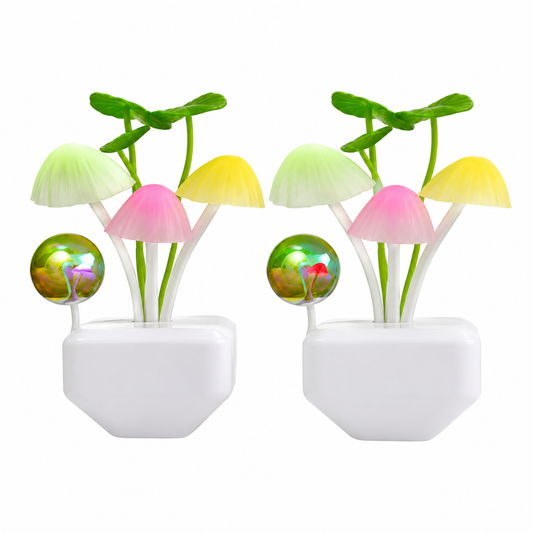 1 Pc LED Flower Lamp | Decorative USB Night Light for Bedroom & Home Décor - Habitt