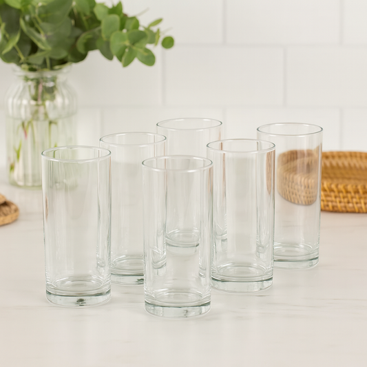 Clear Highball Tumbler 470 ml – Set of 6 - Habitt