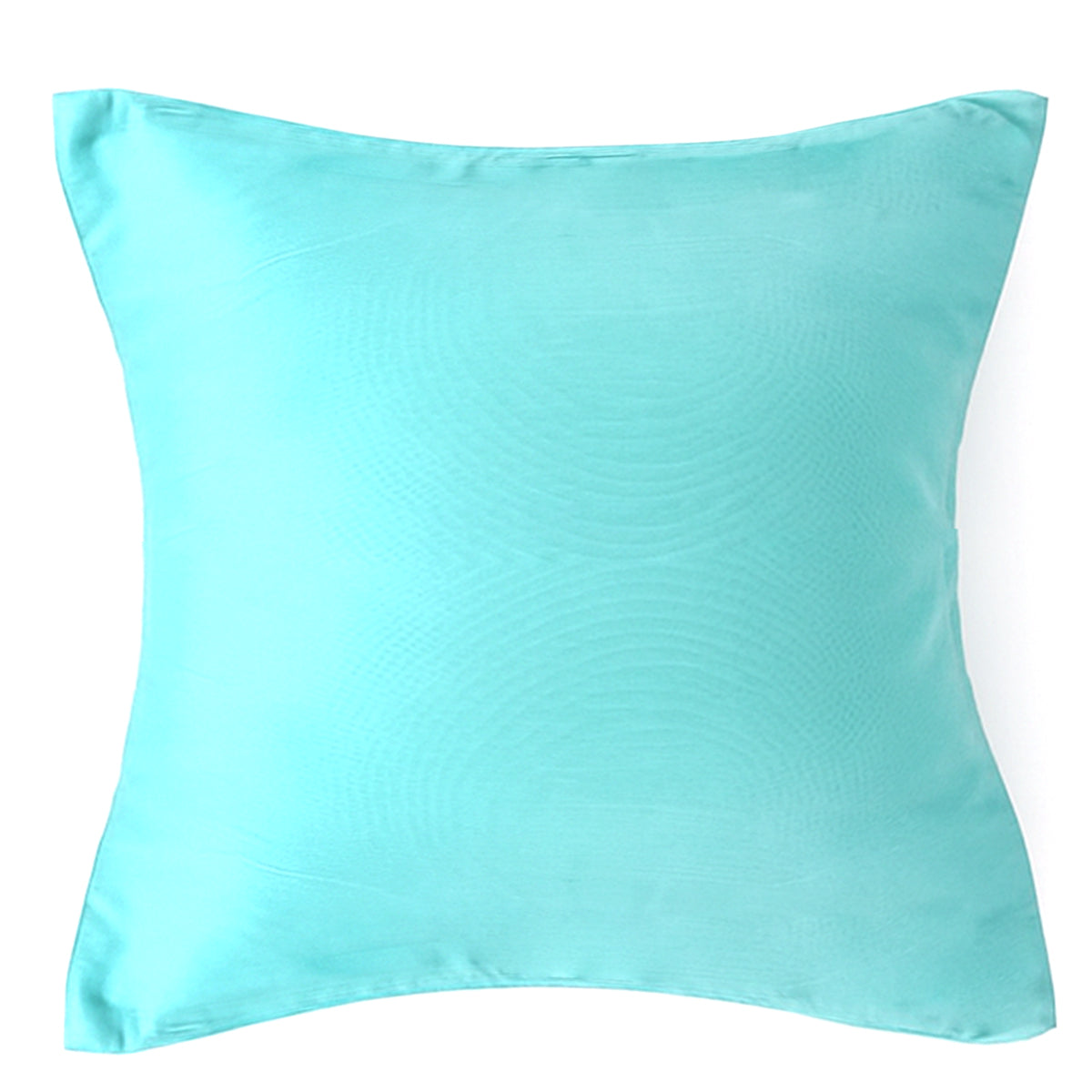 Buy 1 Get 1 Free Sky Blue Raw Silk Cushion Cover 18x18 – Elegant Decorative Throw Pillow for Sofa, Bed & Living Room (Copy) - Habitt