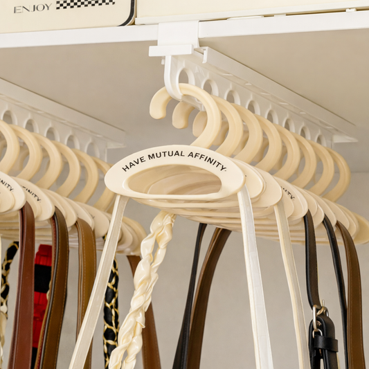 Bag Holder – Rotating Handbag Organizer for Wardrobe & Closet - Habitt