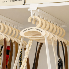 Bag Holder – Rotating Handbag Organizer for Wardrobe & Closet - Habitt