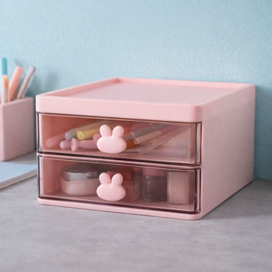 Layered Drawer Organizer – Multi-Layer Storage Box for Makeup & Accessories - Habitt