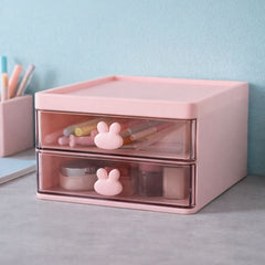 Layered Drawer Organizer – Multi-Layer Storage Box for Makeup & Accessories - Habitt