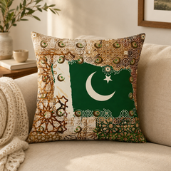 Sabz Mehraab Cushion Cover Sublimation 18 x 18 PK