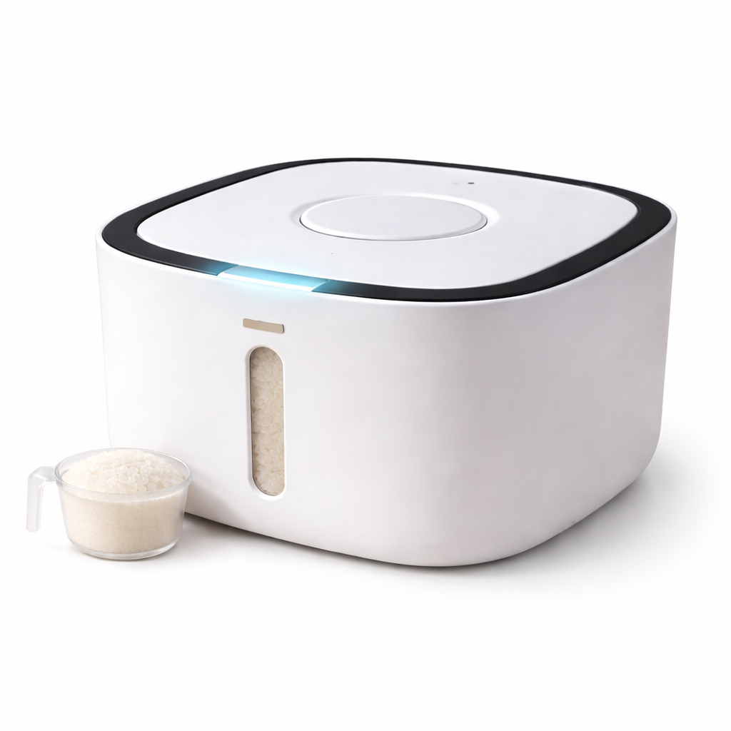 ECOCO Rice Bucket – Airtight Rice Storage Container - Habitt