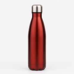 1Pc Water Bottle – 500ml Assorted | Reusable Bottle with Protective Sleeve & Leak-Proof Lid - Habitt