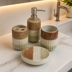 4PCS Home Fashion Bath Set 70796| Bathroom Accessories Set