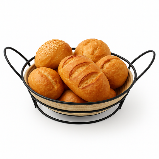 Round Roti Basket – Rope Weave - Habitt