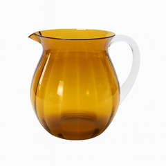 Amber Lassi Jug – Premium Transparent Polycarbonate Pitcher for Lassi, Juice & Water - Habitt