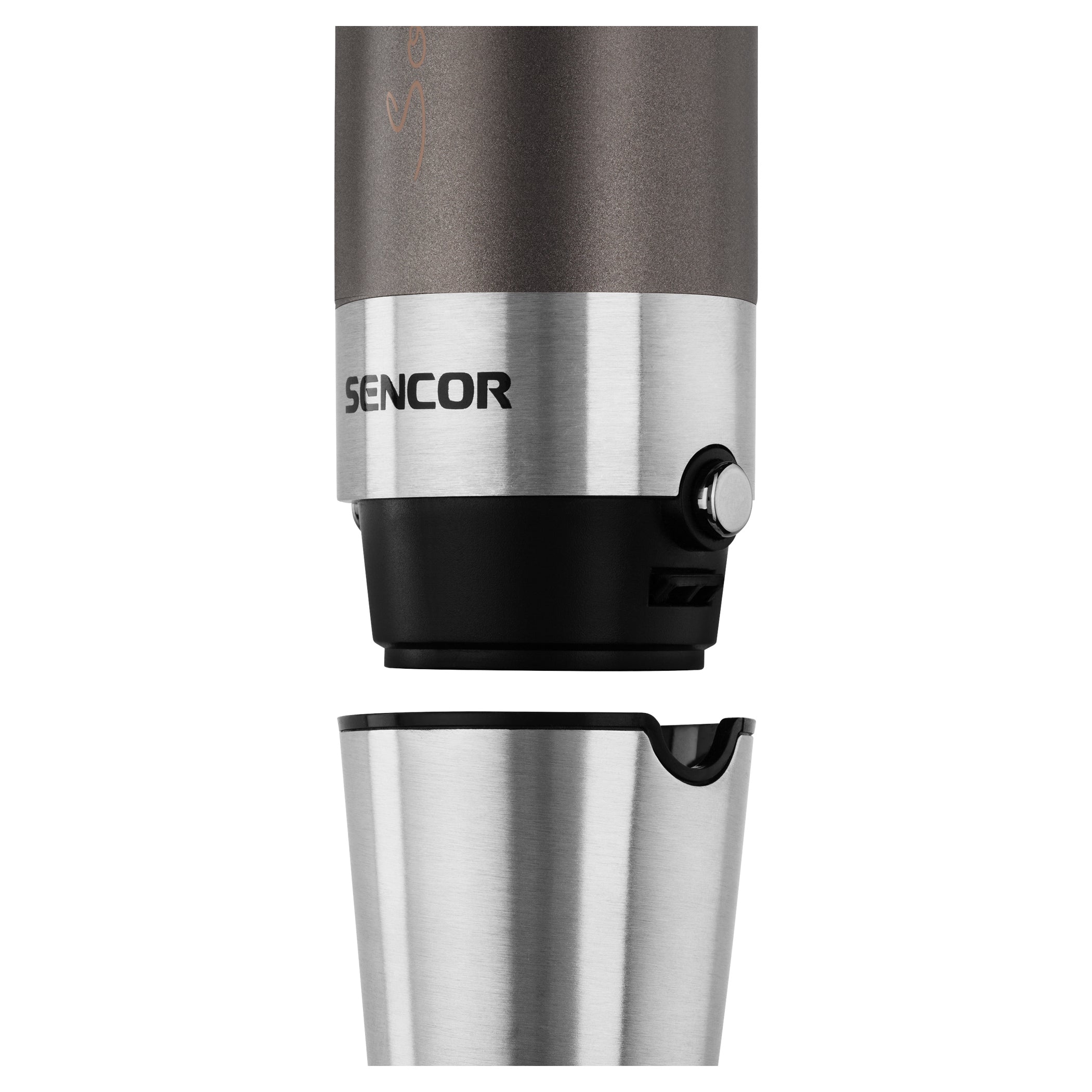 Sencor SHB 5501CH 9-In-1 Hand Blender 1000W with Titanium Quad Blade & 20-Speed Control - Habitt