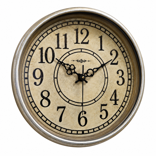 HERITAGE Wall Clock Momentum 15" – Classic Vintage Elegance