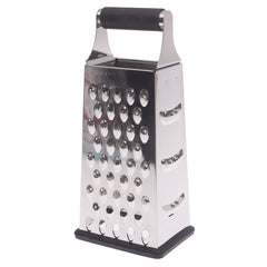 4-Sided Stainless Steel Grater with Rubber Grip Handle - Habitt