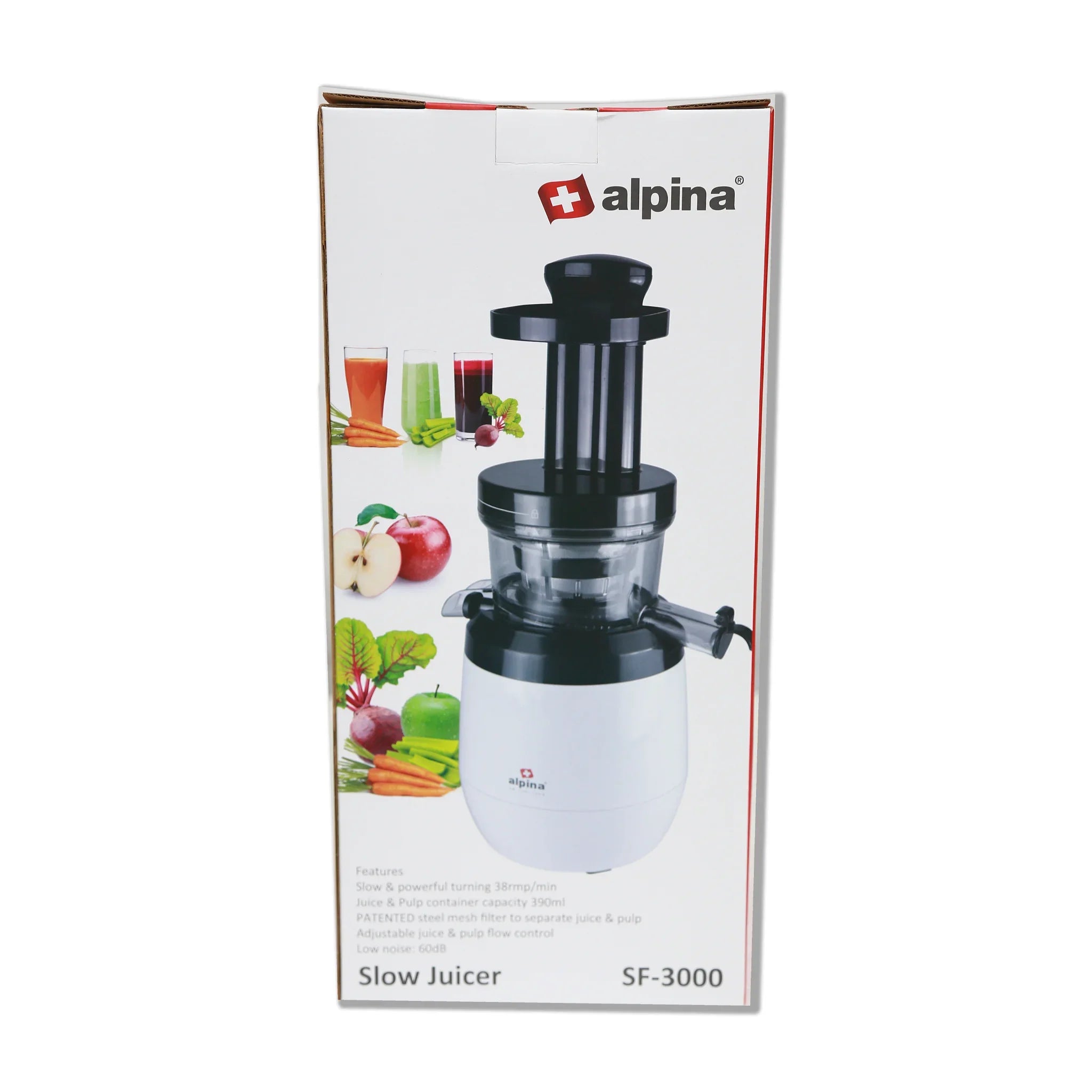 Slow Juicer .SF-3000-SB Alpina - Habitt