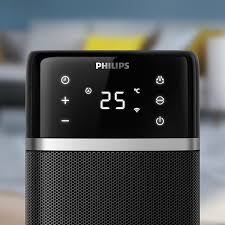 Philips 5000 Series Smart Tower Ceramic Heater CX5120/11 – Intelligent Fast Heating with Sleek Tower Design - Habitt