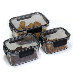 Plastic Storage Box – Small | Medium | Large (Stackable Organizer with Lid) - Habitt