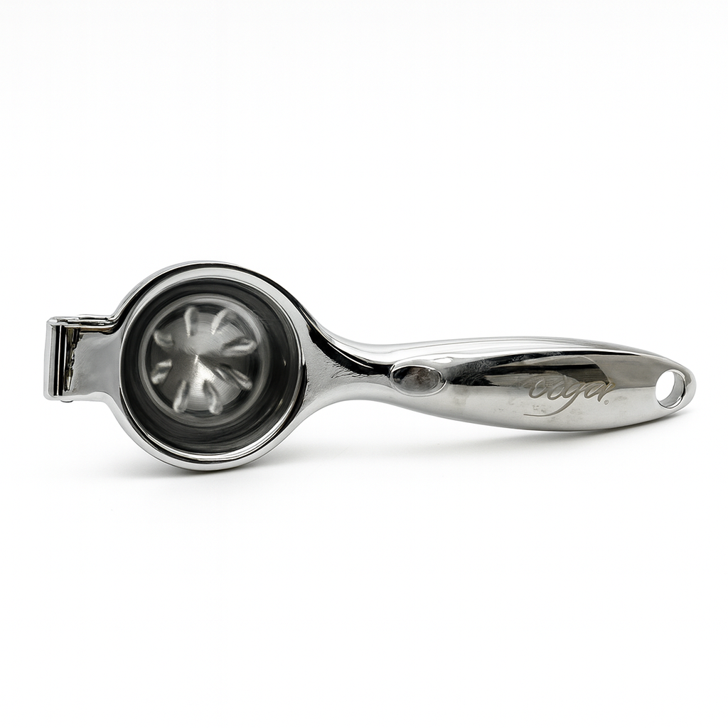 Stainless Steel Lemon & Lime Squeezer – Heavy-Duty Citrus Juicer Hand Press - Habitt
