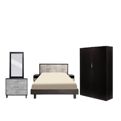 Oxford - Bed, Dresser & 2 Door Wardrobe - Habitt