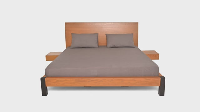 Harry King Size Bed – With side table