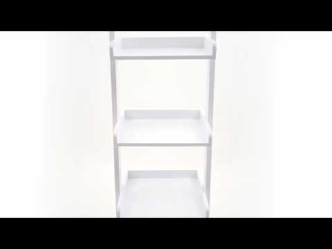 Ladder Rack 4 tiered - White