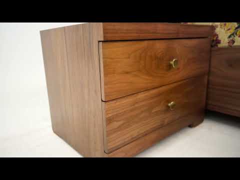 Clover King Size Bed with 2 Side Table