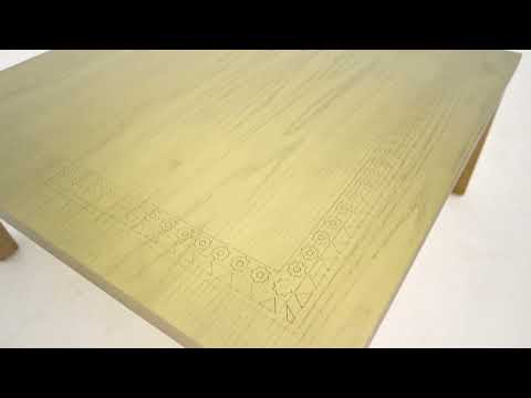 Honeycomb Coffee Table - Gold