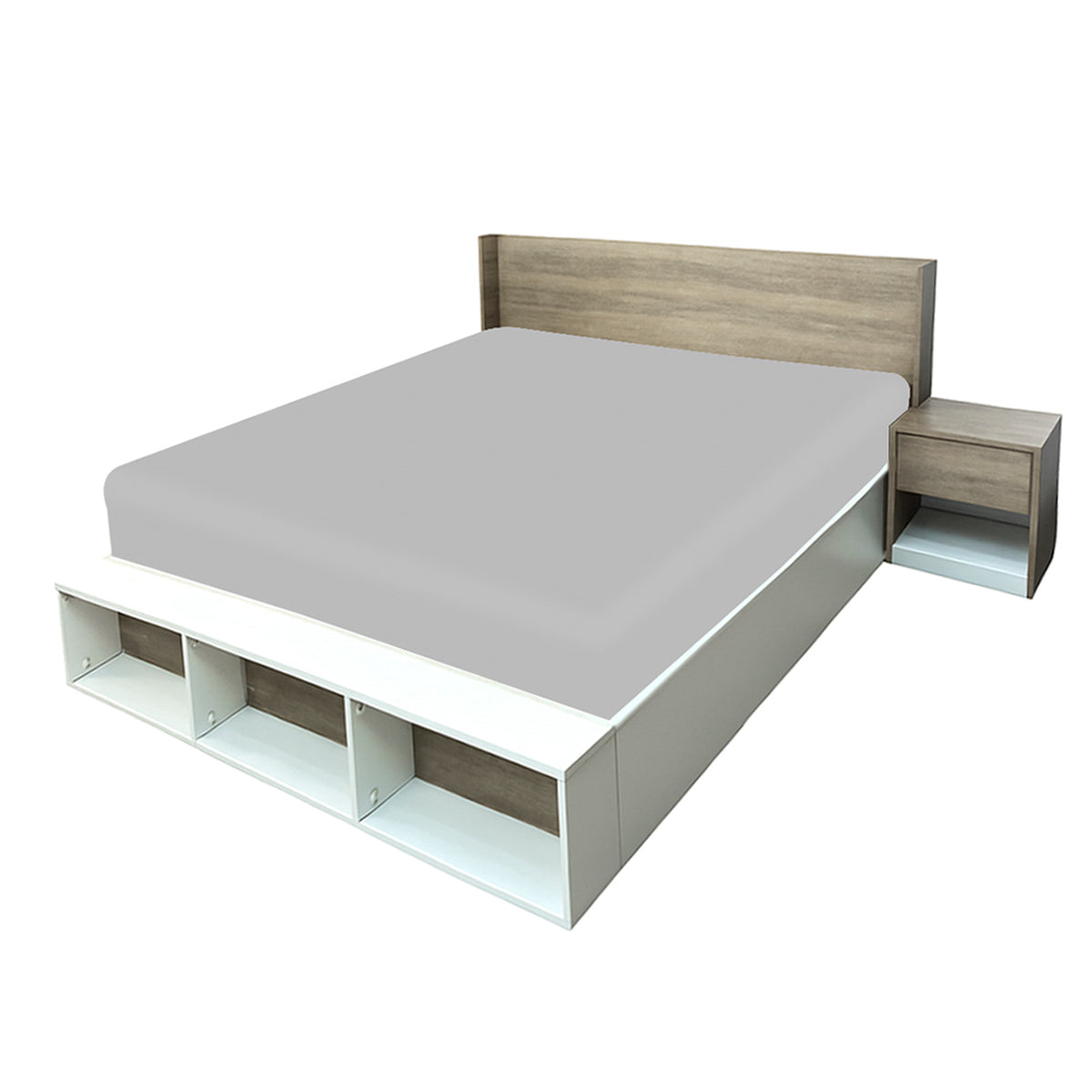 Mike King Size Bed - Habitt