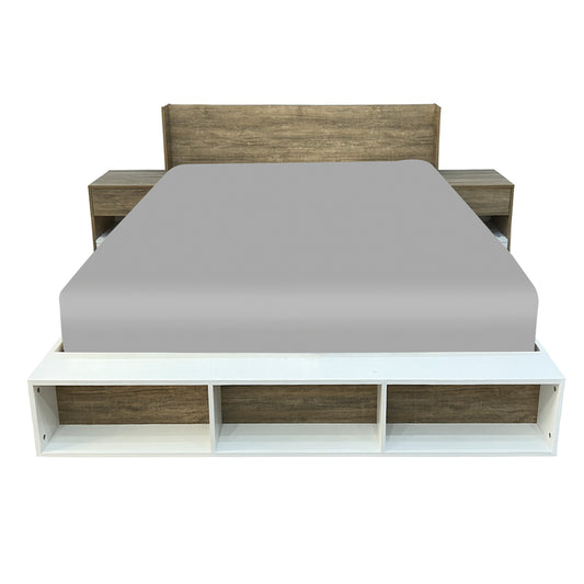 Mike King Size Bed - Habitt