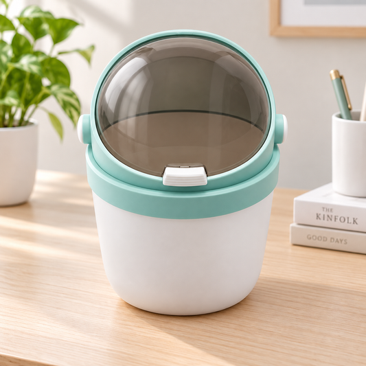 Mini Swing Lid Dustbin 2208 – Compact Trash Can