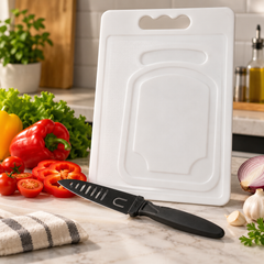 Vegetable Cutting Board with Knife | Kitchen Chopping Board Set