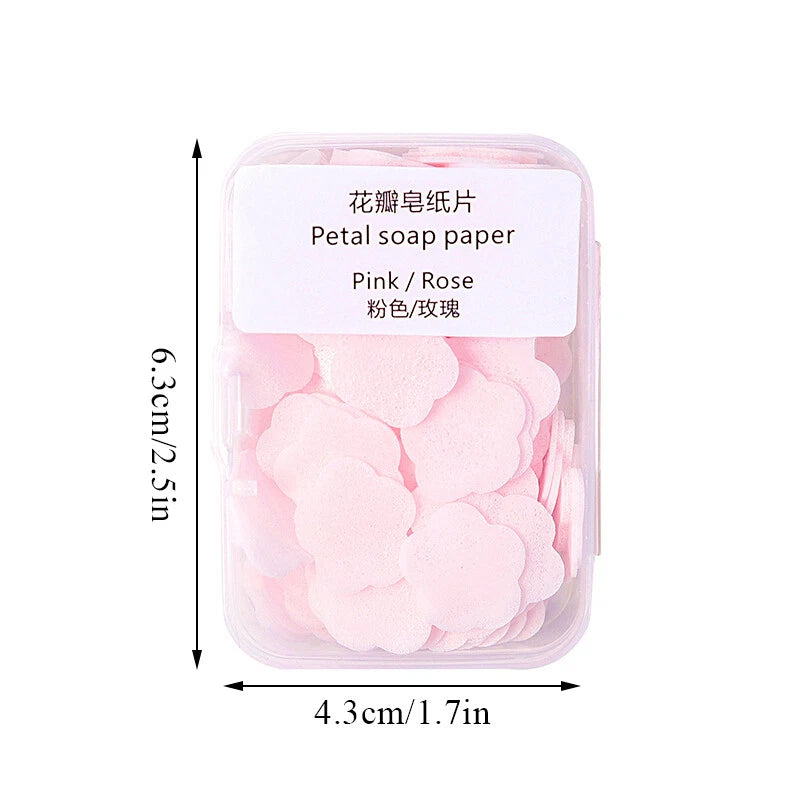 1 Pc Travel Soap Paper – Compact & Convenient Hygiene (ASSORTED) - Habitt