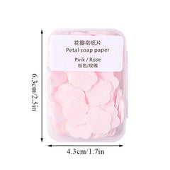 1 Pc Travel Soap Paper – Compact & Convenient Hygiene (ASSORTED) - Habitt