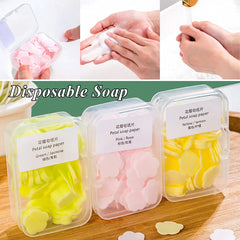 1 Pc Travel Soap Paper – Compact & Convenient Hygiene (ASSORTED) - Habitt