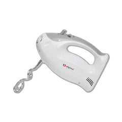 Alpina Hand Mixer 200W with Multiple Speeds, Beaters & Dough Hooks – Compact Electric Mixer (SF-1010) - Habitt