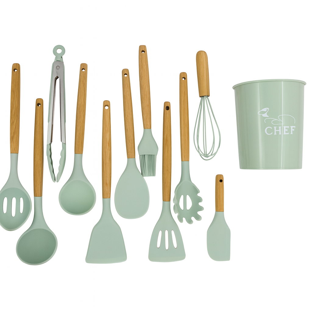 Silicone Cutlery Set – Baby Feeding Spoon & Fork Set | Safe & BPA-Free - Habitt