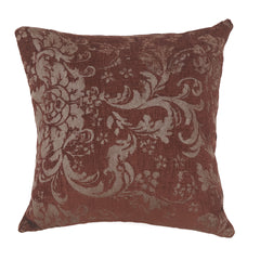 Buy 1 Get 1 Free Brown Jacquard Cushion Cover 18x18 – Elegant Decorative Throw Pillow with Floral Pattern for Sofa & Bed (Copy) - Habitt