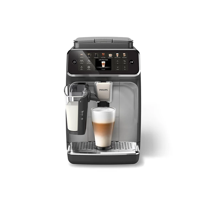 Philips Series 4400 Fully Automatic Espresso Machine – EP4446/70 | Premium Bean-to-Cup Coffee Maker - Habitt