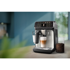 Philips Series 4400 Fully Automatic Espresso Machine – EP4446/70 | Premium Bean-to-Cup Coffee Maker - Habitt