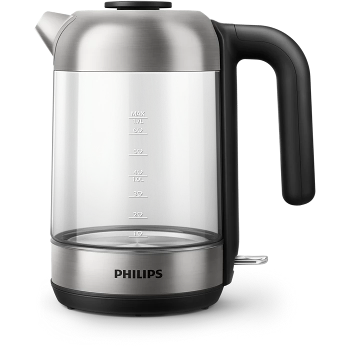Philips Series 5000 Glass Kettle - light, 1.7 litre HD9339/81 - Habitt