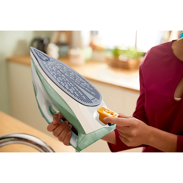 Philips 7000 Series HV Steam Iron Desert Green/Grey DST7012/76 - Habitt