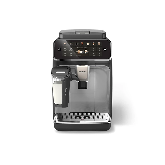 Philips Series 4400 Fully Automatic Espresso Machine – EP4446/70 | Premium Bean-to-Cup Coffee Maker - Habitt