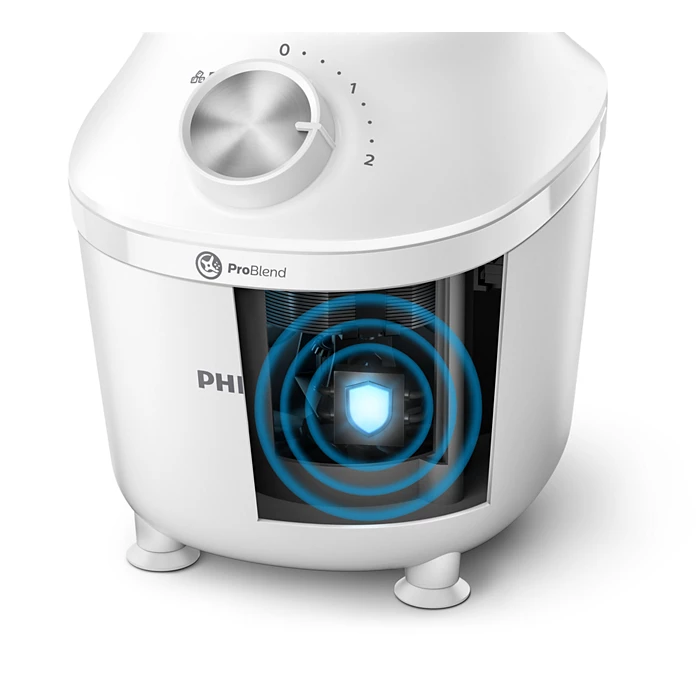 Philips 3000 Series Blender HR2291/20 – Powerful Kitchen Blender with ProBlend Technology and Multi-Purpose Grinding Jar - Habitt