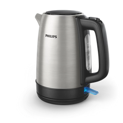 Philips Daily Collection Metal Kettle – HD9350/92 | 1.7L Stainless Steel Fast-Boil Electric Kettle - Habitt