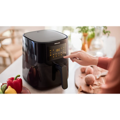 Philips 3000 Series Airfryer L with Rapid Air Technology – Digital Oil-Free Fryer (HD9252/91) - Habitt