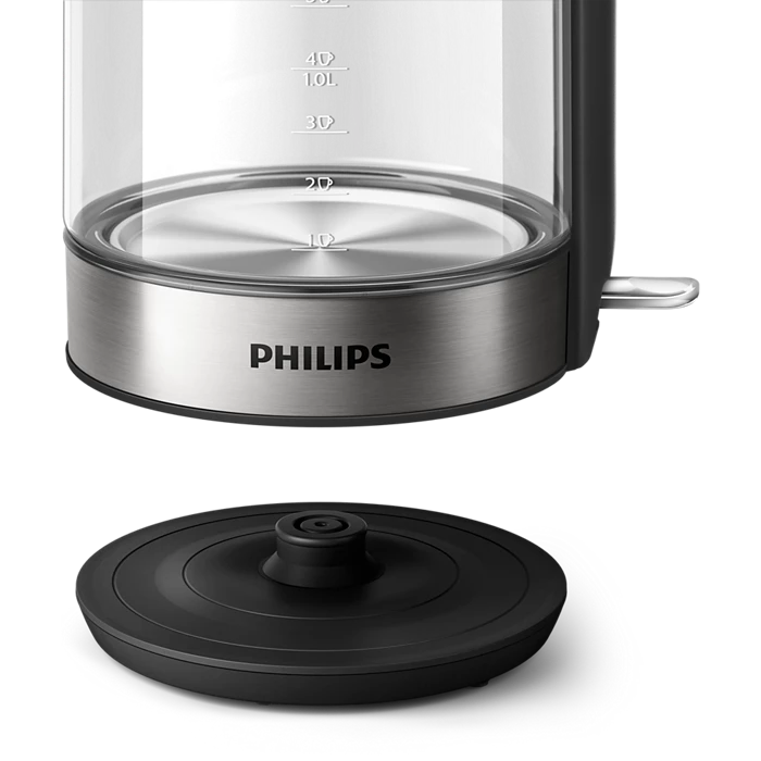 Philips Series 5000 Glass Kettle - light, 1.7 litre HD9339/81 - Habitt
