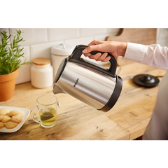 Philips Daily Collection Metal Kettle – HD9350/92 | 1.7L Stainless Steel Fast-Boil Electric Kettle - Habitt