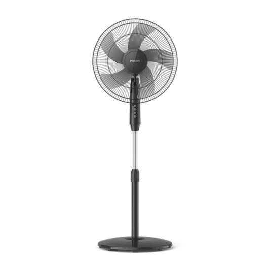 Philips Series 600 Pedestal Fan with Powerful Airflow & Adjustable Height – Quiet Cooling Fan (ACP620/01) - Habitt