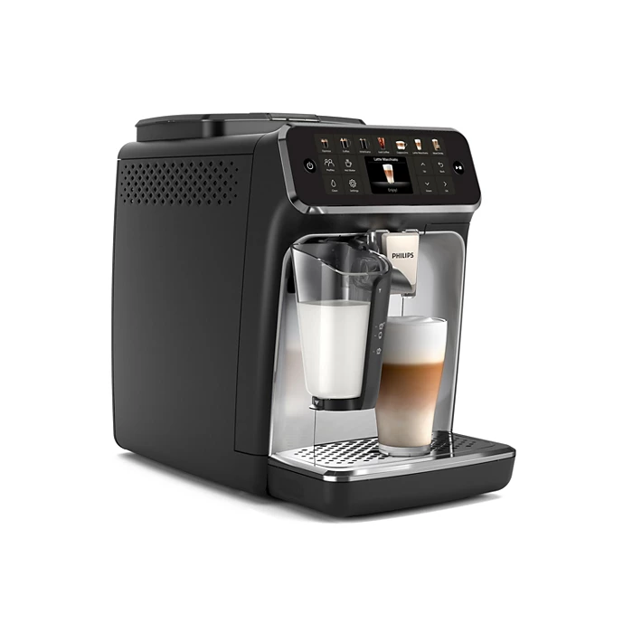 Philips Series 4400 Fully Automatic Espresso Machine – EP4446/70 | Premium Bean-to-Cup Coffee Maker - Habitt
