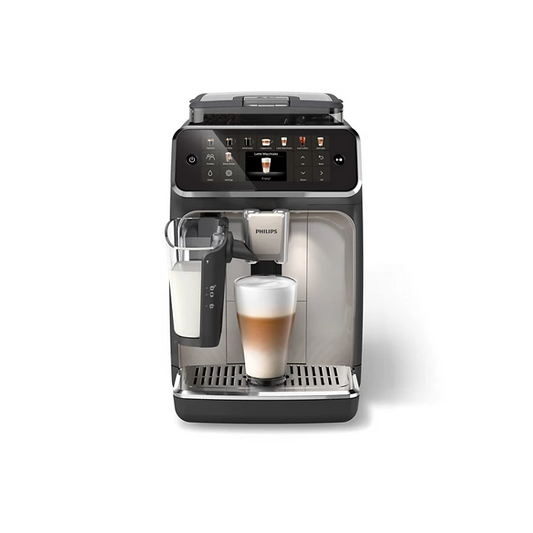 Philips Series 5500 Fully Automatic Espresso Machine with LatteGo & Silent Brew – 20 Coffee Recipes (EP5547/90) - Habitt