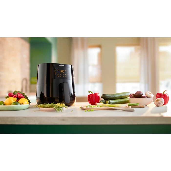 Philips 3000 Series Airfryer L with Rapid Air Technology – Digital Oil-Free Fryer (HD9252/91) - Habitt