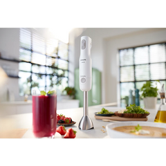 Philips ProMix Hand Blender HR2545/01 – 700W Powerful Hand Blender with XL Chopper, Whisk & Beaker - Habitt